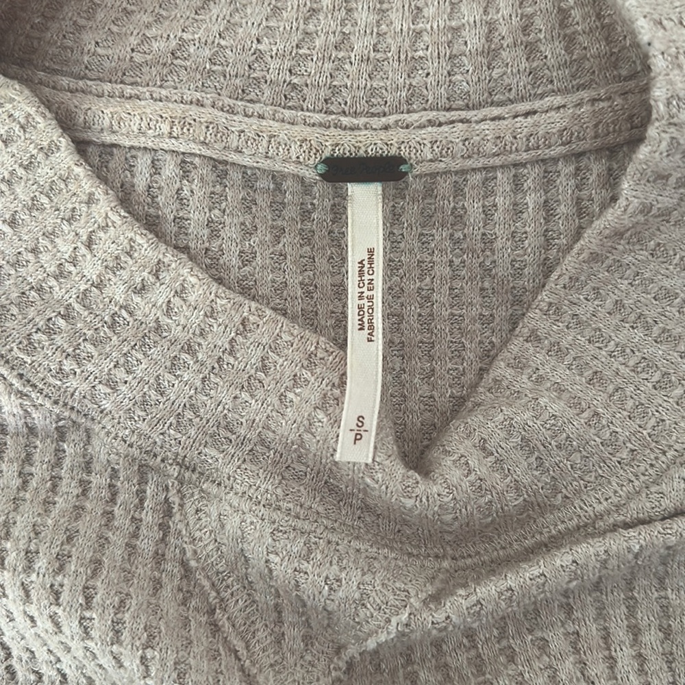 Free people waffle long sleeve